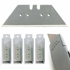 32 Pc Replacement Utility Knife Blades Standard Refills Box Cutter Razor Tool