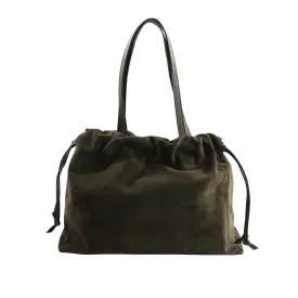 Asisi Tote in Olive Suede