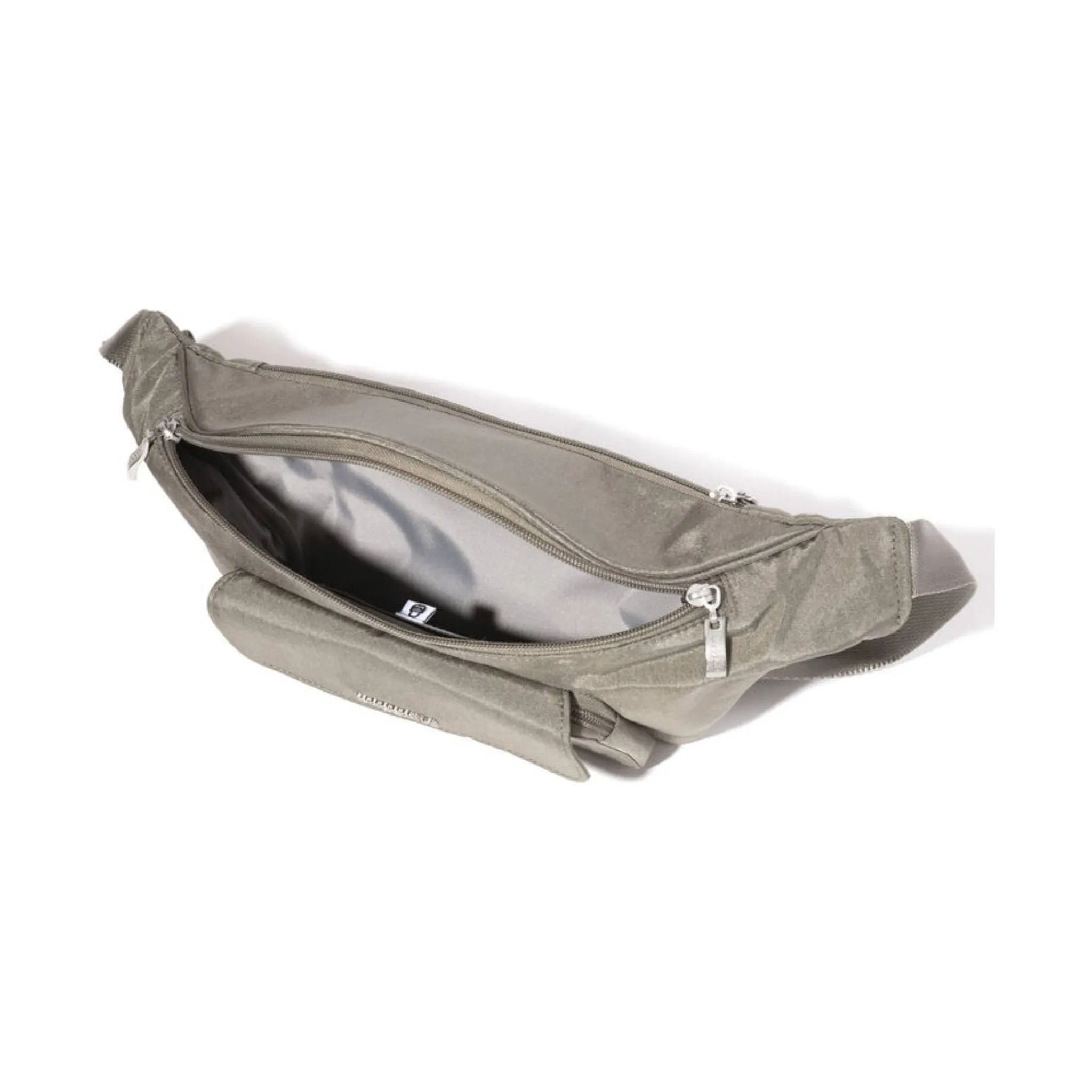 Baggallini Modern Everywhere Waist Pack Sling - Sterling Shimmer