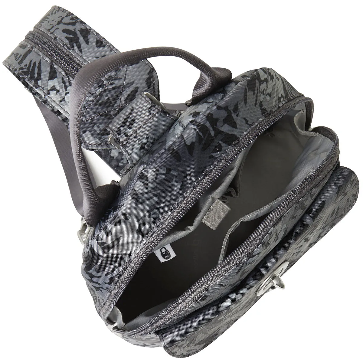 Baggallini Naples Convertible Backpack - Pewter Thistle
