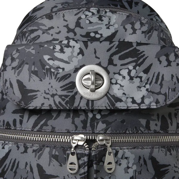 Baggallini Naples Convertible Backpack - Pewter Thistle