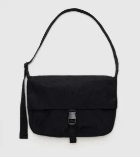 Baggu Black Nylon Messenger Bag