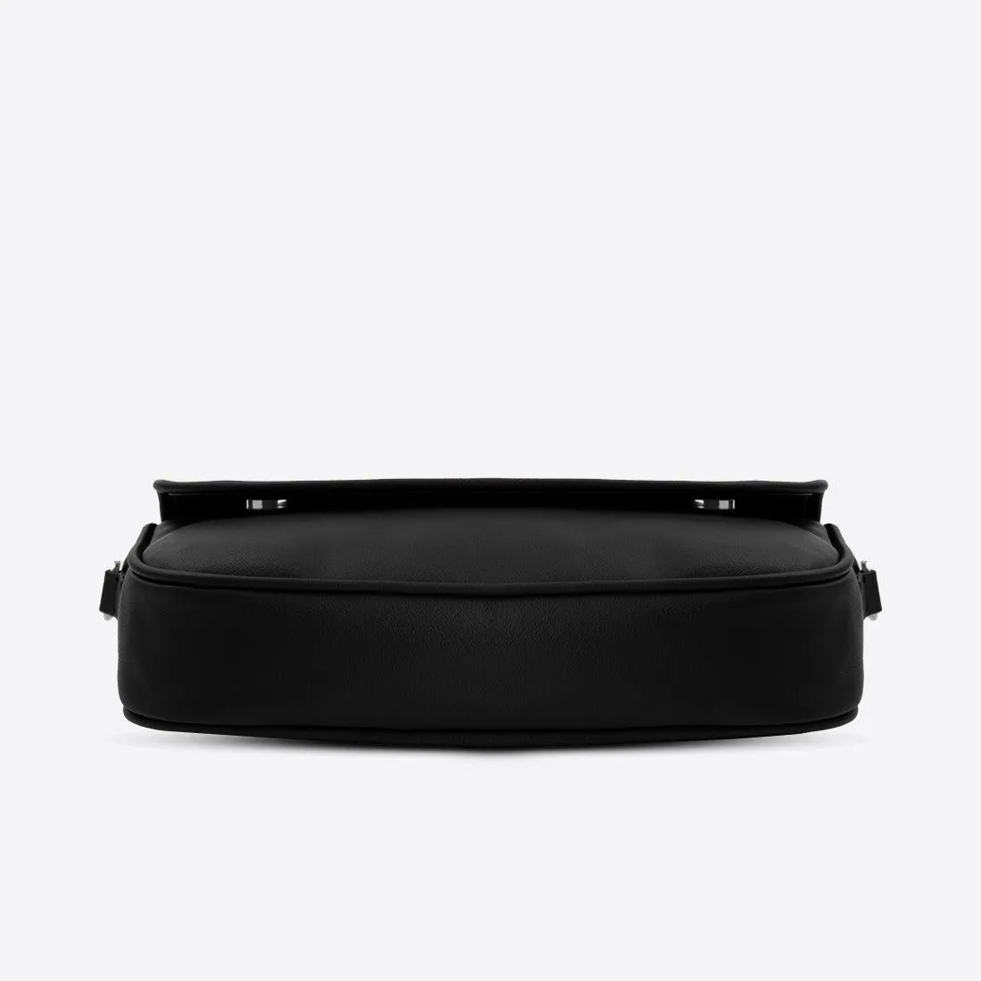 Black Messenger Crossbody Art