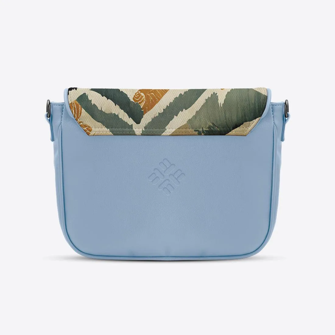 Blue Messenger Crossbody Shapes