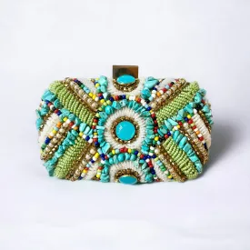 Boho Mamma Beaded & Jeweled Clutch