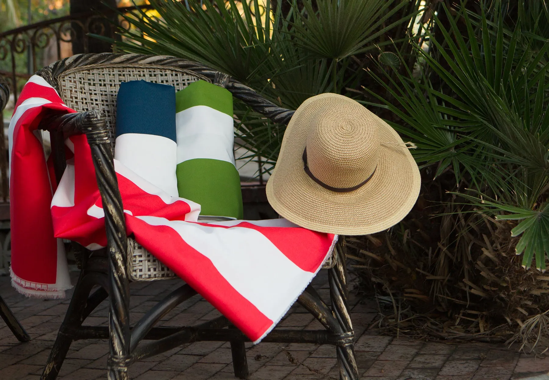 Cabana Blue Fabric By Premier Prints
