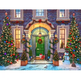 Christmas Festival - Full Round Drill Diamond Painting 50*40CM