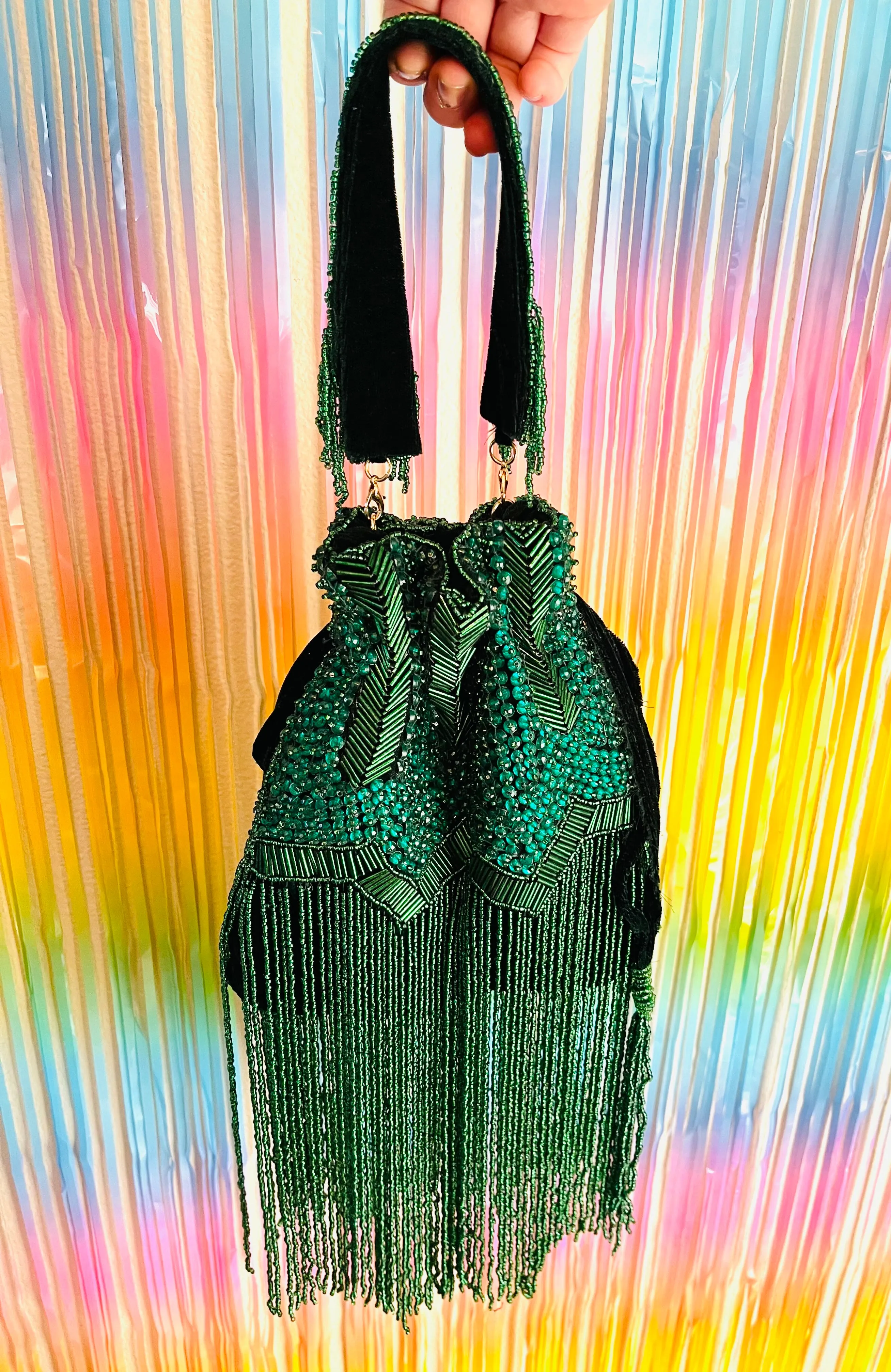 City Swinging Chandelier Purse by Merry Dove