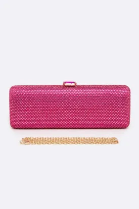 Crystal Pave Box Clutch