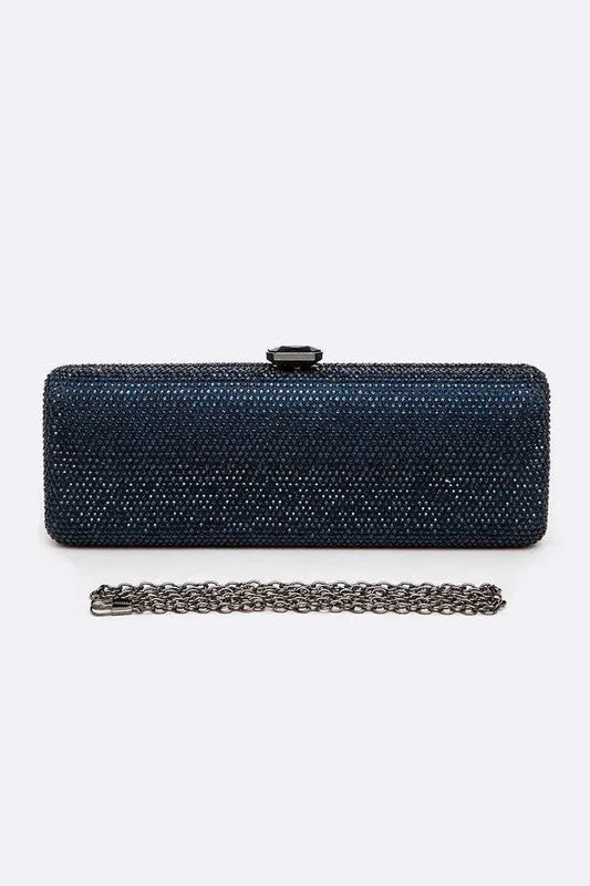 Crystal Pave Box Clutch