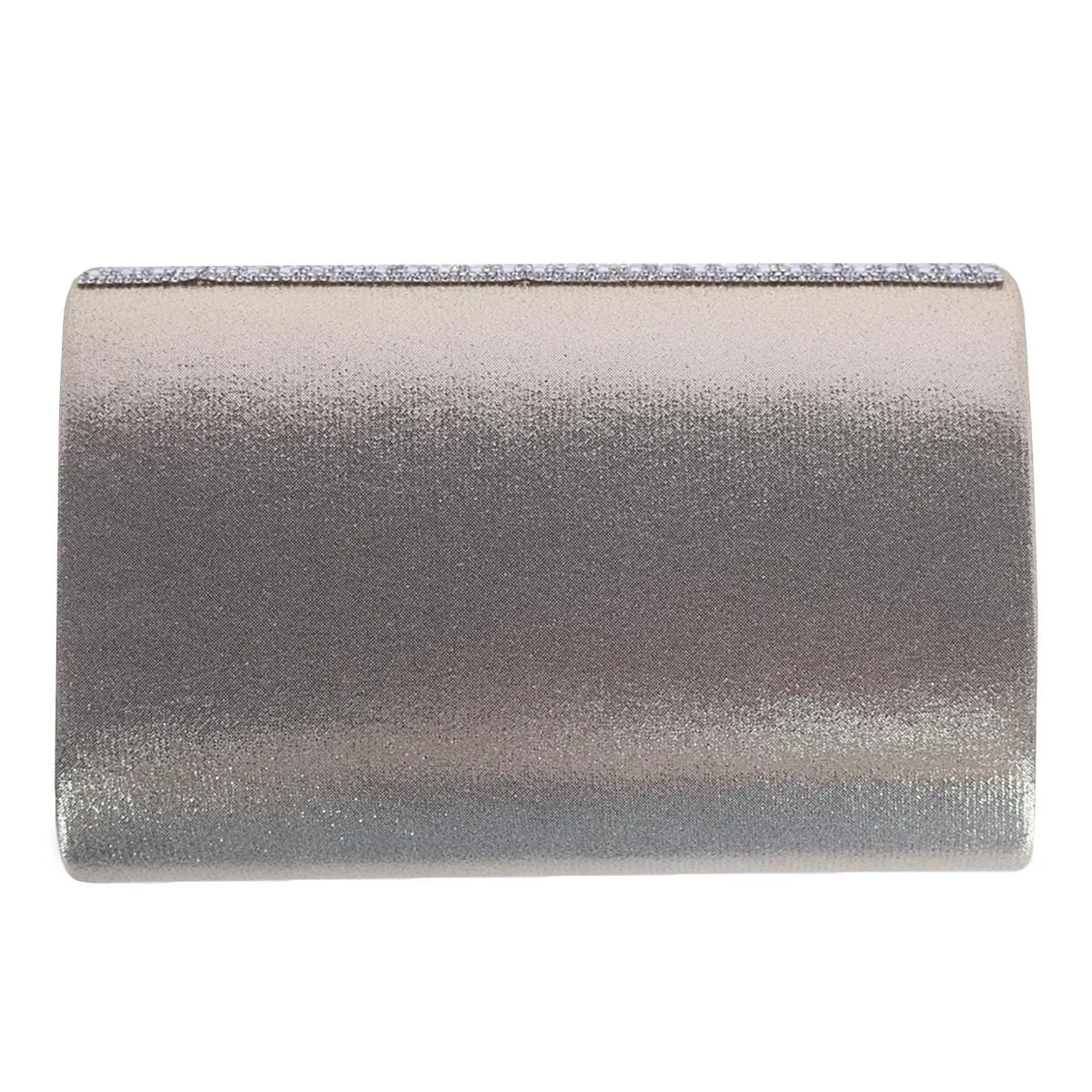 CTM® Women's Rhinestone Studded Clutch Handbag