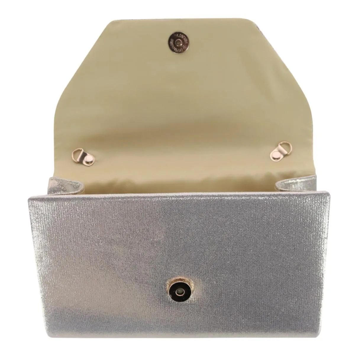 CTM® Women's Rhinestone Studded Clutch Handbag