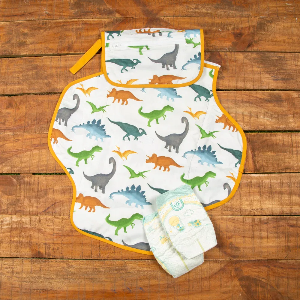 Dinosaurs Organic Diaper Clutch