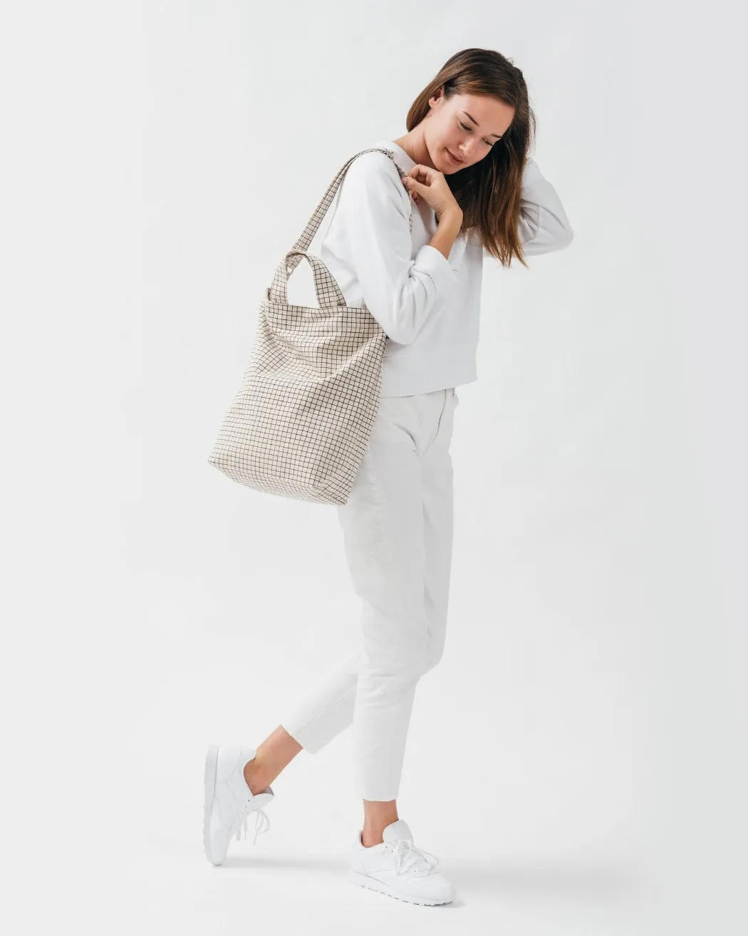 Duck Bag Natural Grid