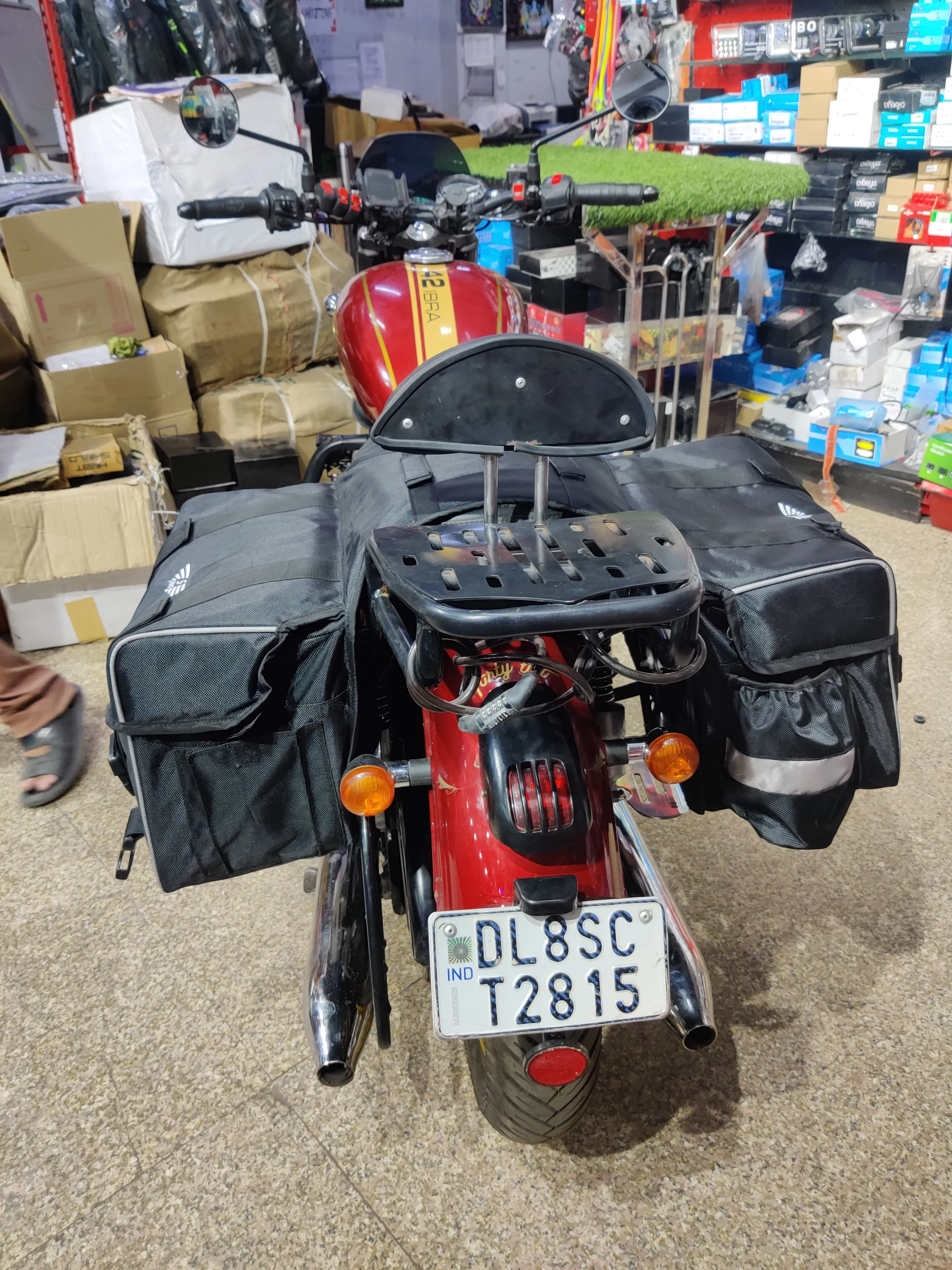 Economy- 70 ltr Saddle Bags for All Motorcycles