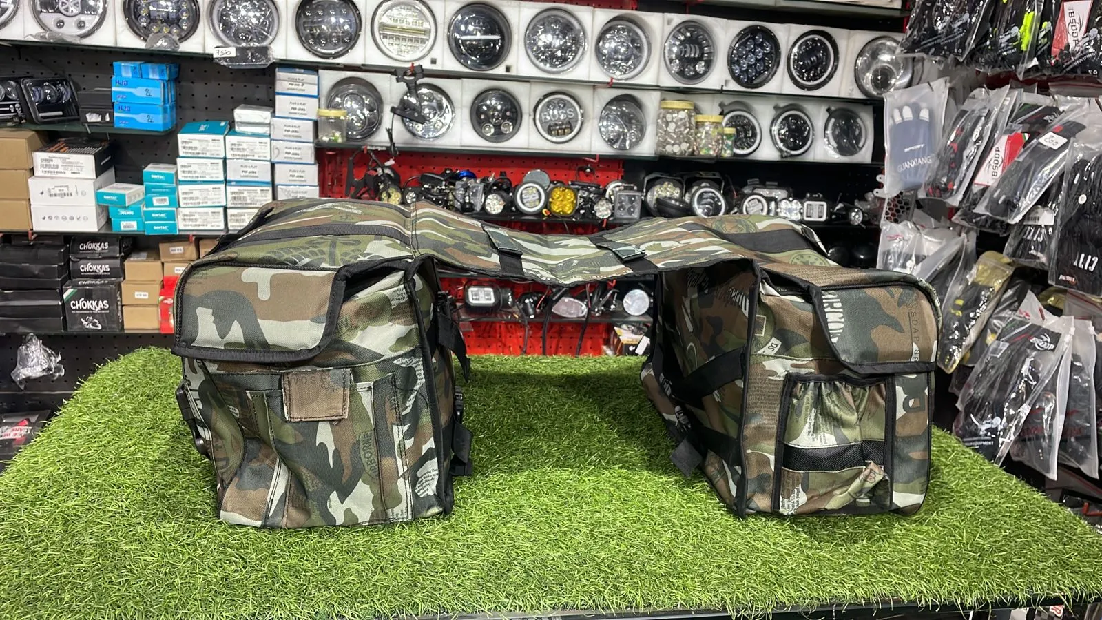 Economy- 70 ltr Saddle Bags for All Motorcycles