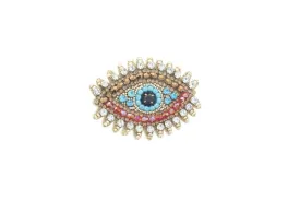 Evil Eye , 32  x 2 , " sew on  use on bags, purses or jackets