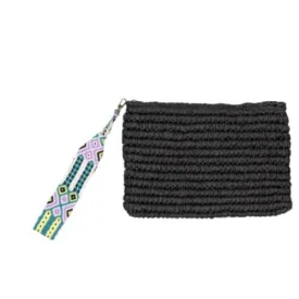 Fallon & Royce Dylan Straw Clutch