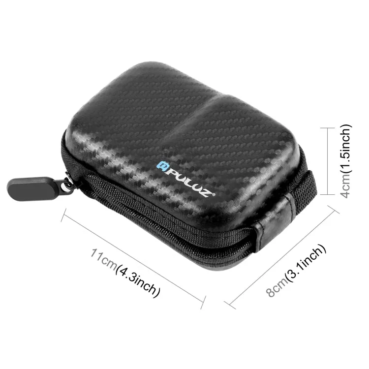 For DJI Osmo Action 5 Pro / 4 / 3 PULUZ Mini Body Bag Portable EVA Storage Bag (Black)