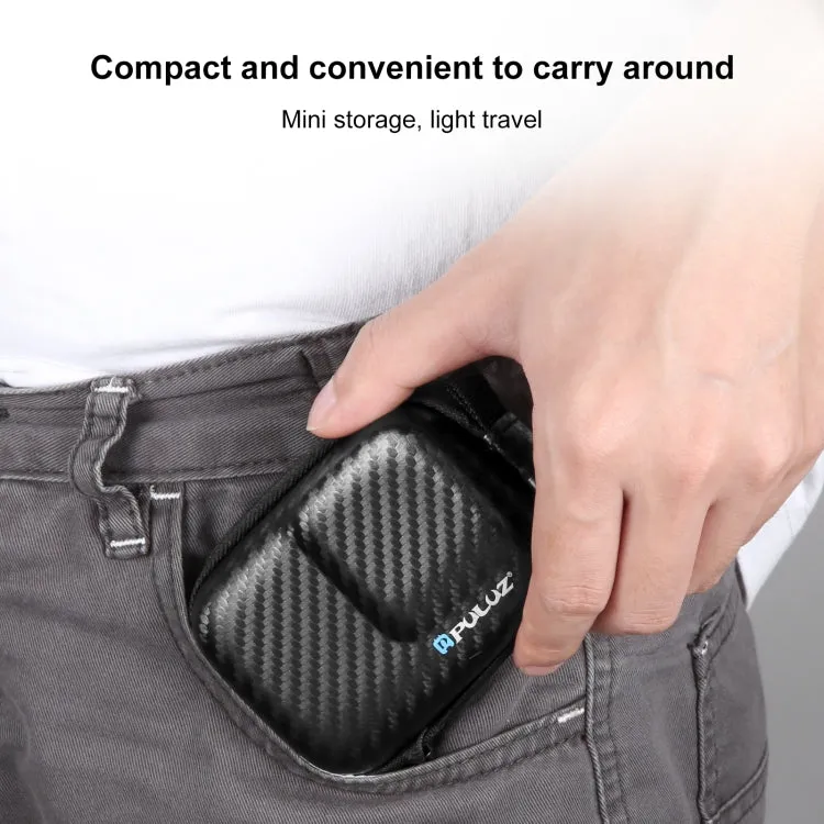 For DJI Osmo Action 5 Pro / 4 / 3 PULUZ Mini Body Bag Portable EVA Storage Bag (Black)