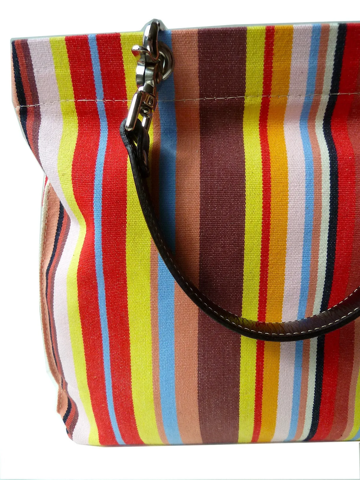 French Cotton Stripe Bags Multipstripe 1