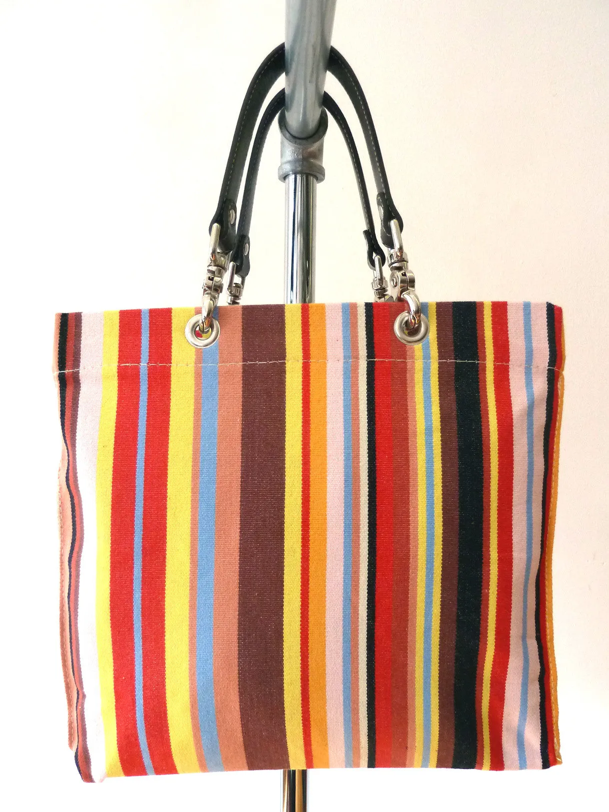 French Cotton Stripe Bags Multipstripe 1