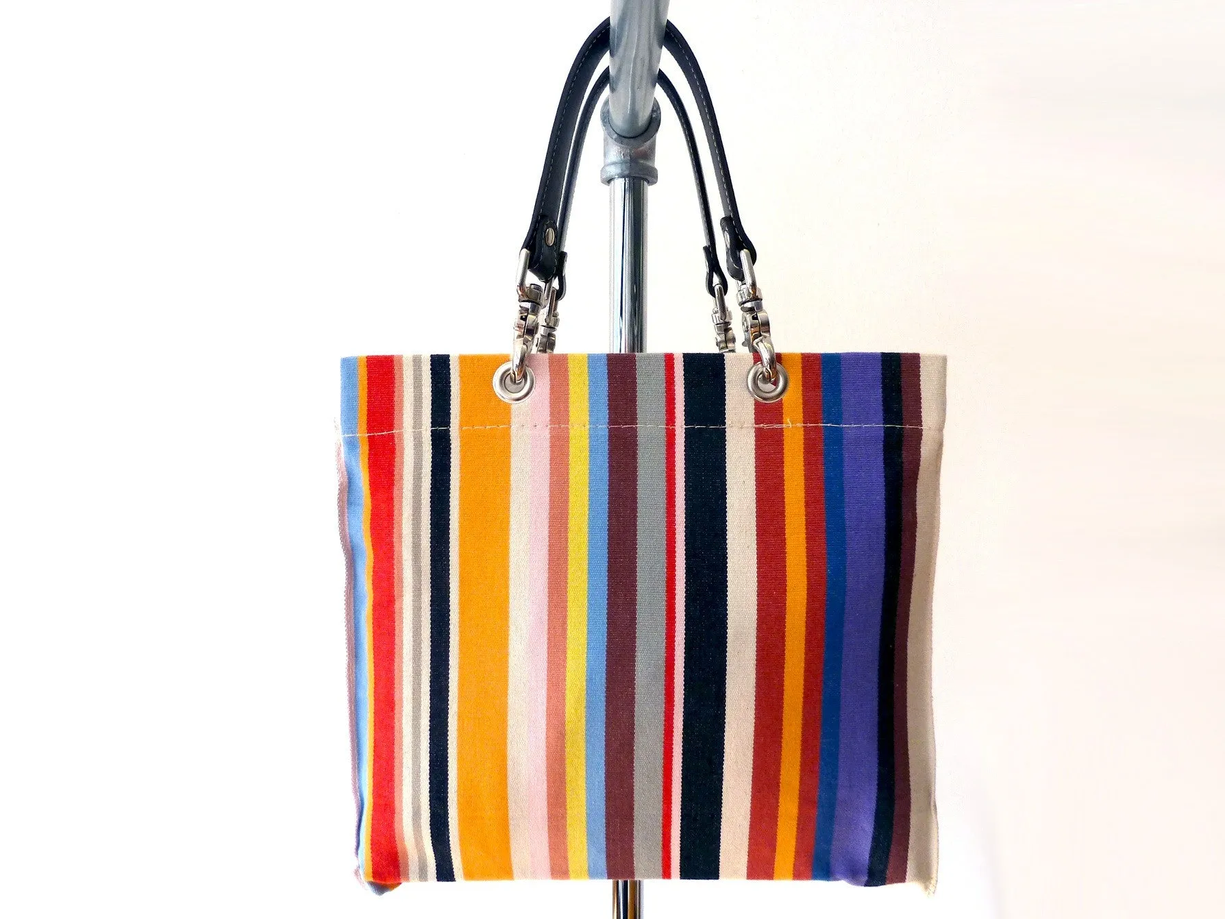French Cotton Stripe Bags Multipstripe 2