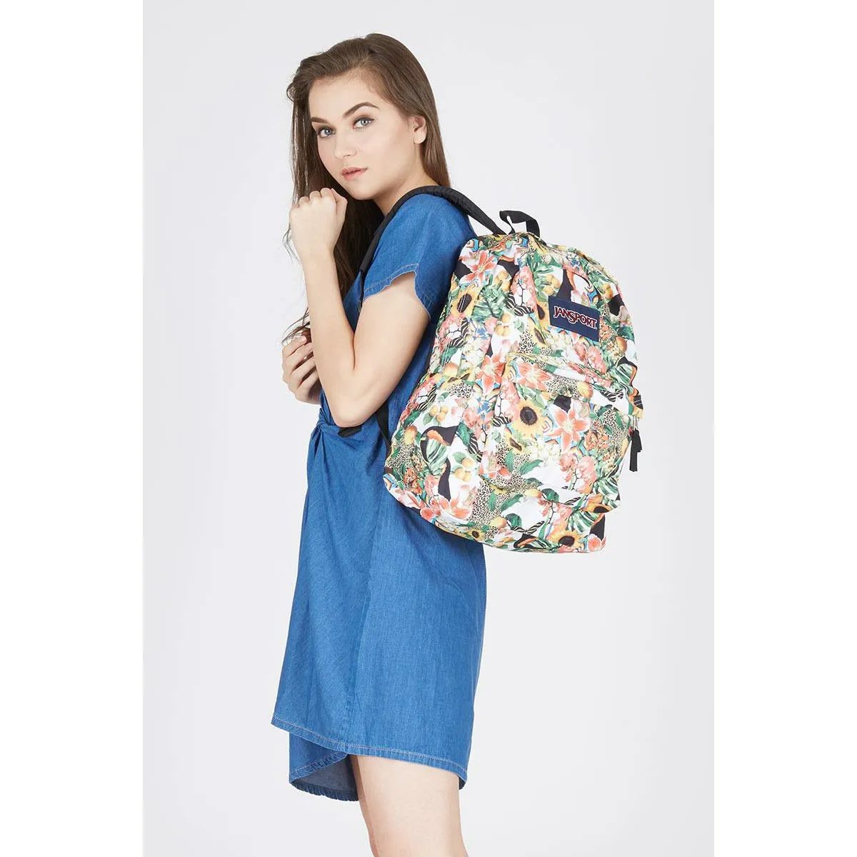 Jansport Superbreak Multi Jungle Jam Age 4Y  Unisex