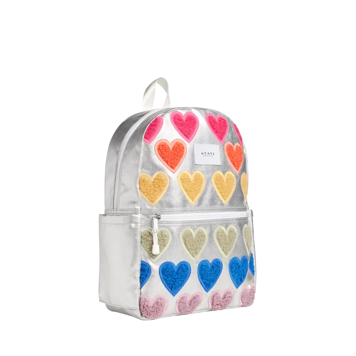 Kane Kids Backpack - Fuzzy Hearts by State Bags