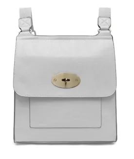 Large Tilly Messenger Crossbody Bag Grey
