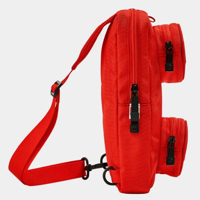 LEGO Brick 1x2 Sling Bag in Bright Red Color