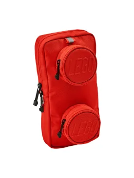 LEGO Brick 1x2 Sling Bag in Bright Red Color
