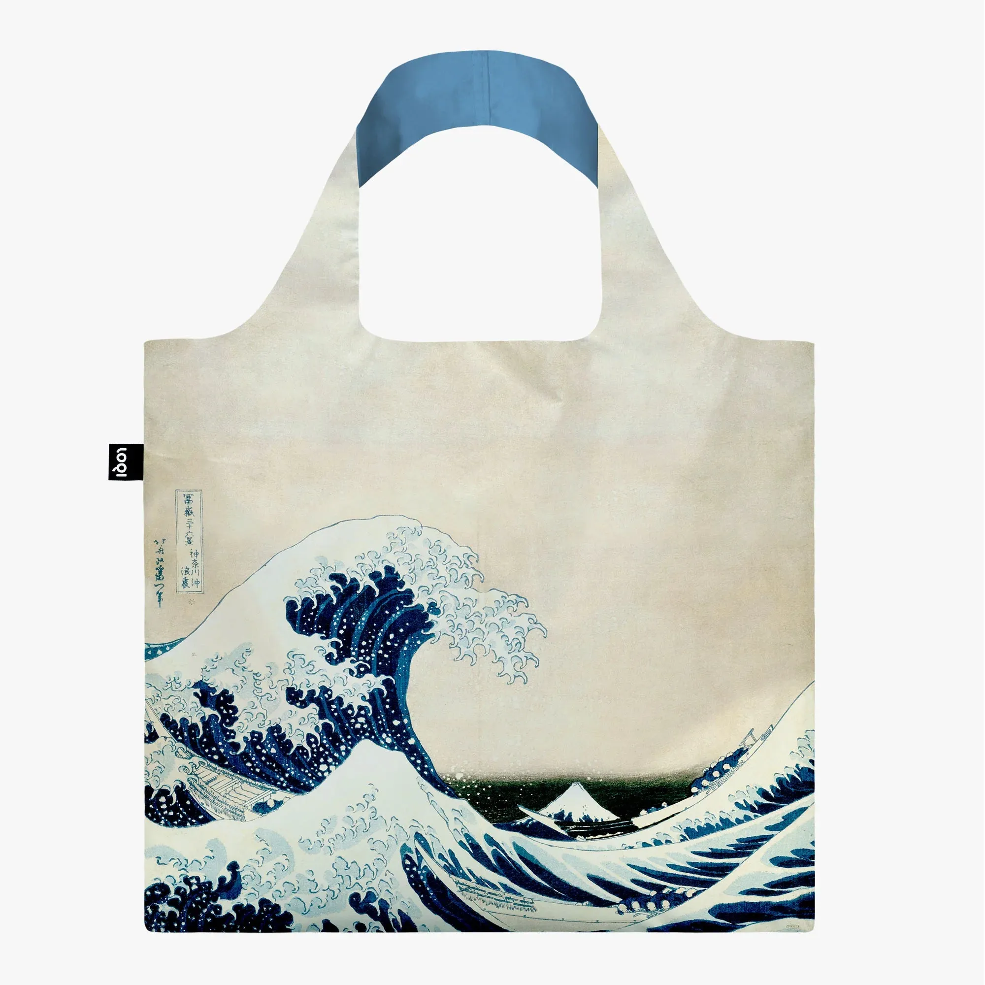 Loqi Hokusai Great Wave Recycled Bag