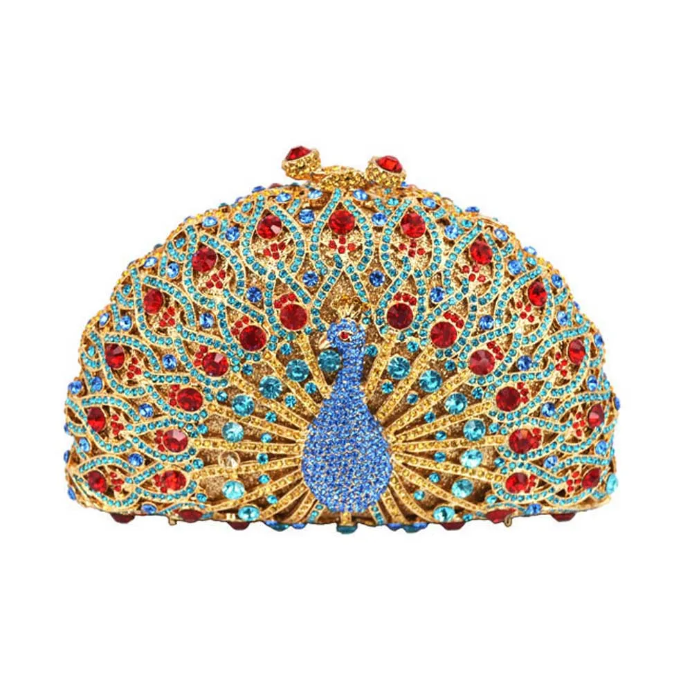 Luxury Crystal Evening Bag Women Chain handbags wedding Day Clutches