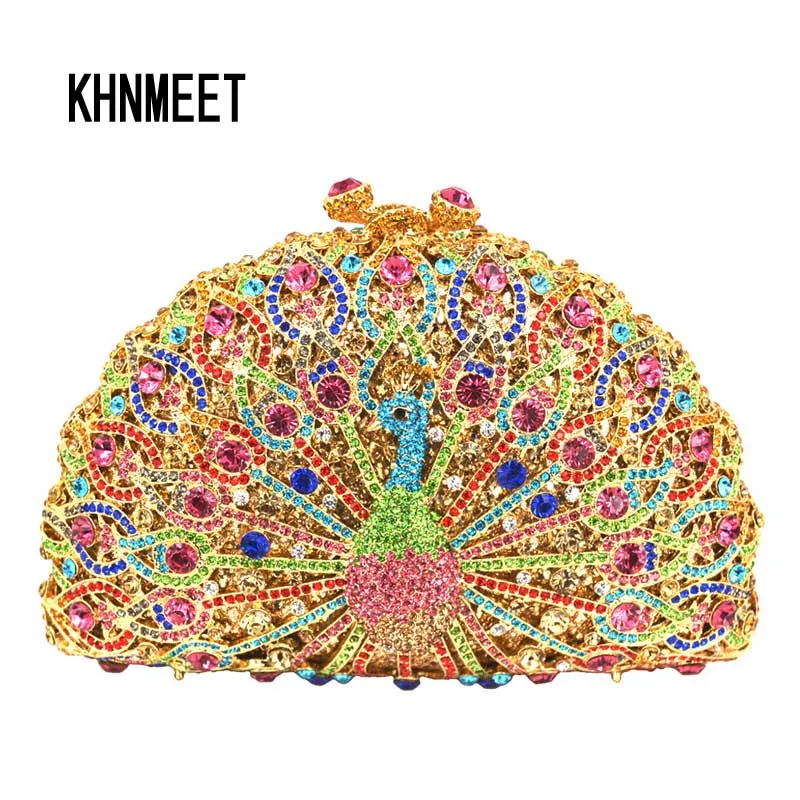Luxury Crystal Evening Bag Women Chain handbags wedding Day Clutches