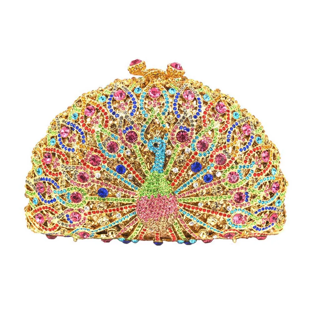 Luxury Crystal Evening Bag Women Chain handbags wedding Day Clutches