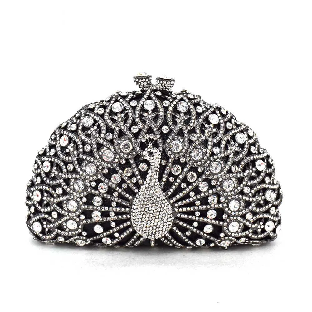 Luxury Crystal Evening Bag Women Chain handbags wedding Day Clutches