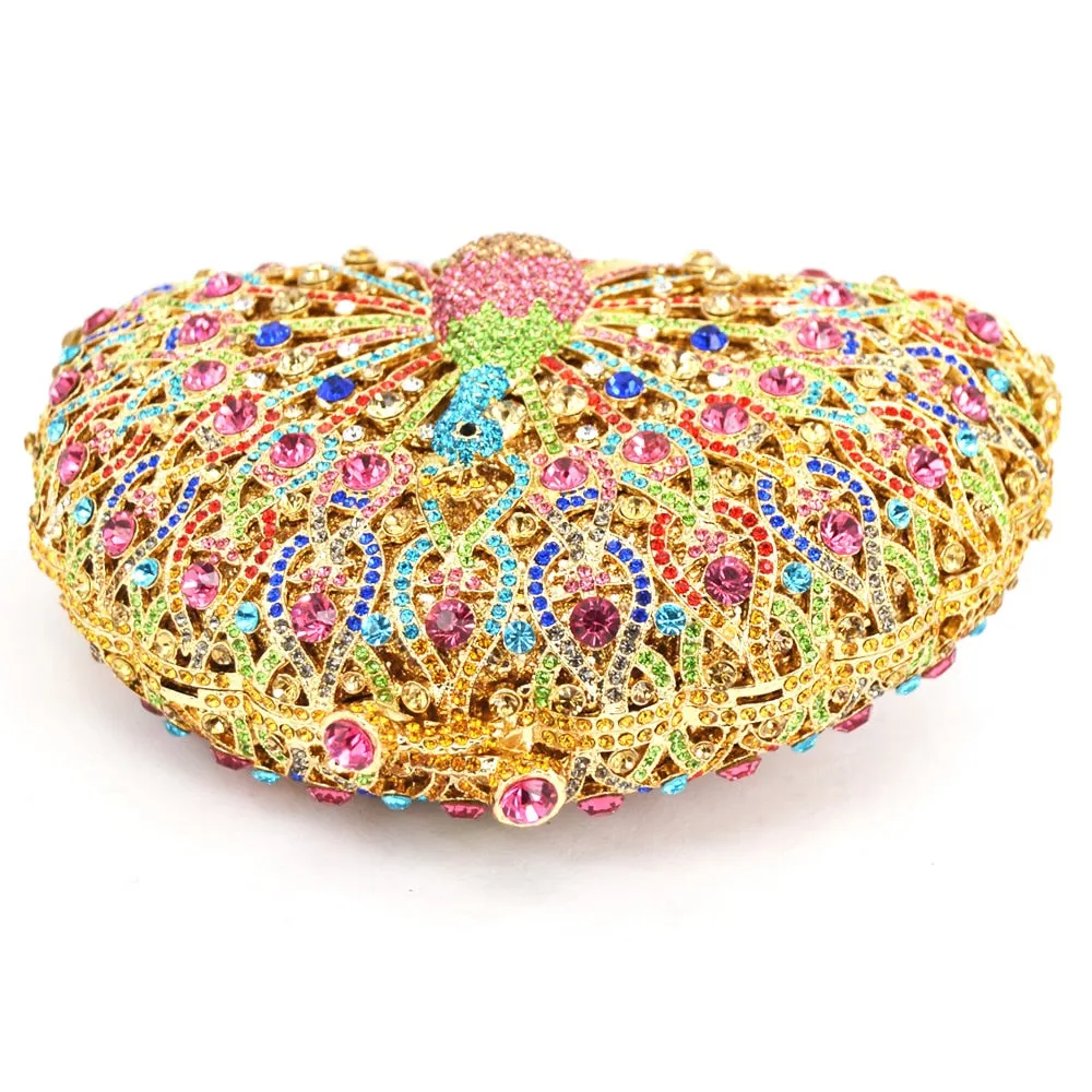Luxury Crystal Evening Bag Women Chain handbags wedding Day Clutches