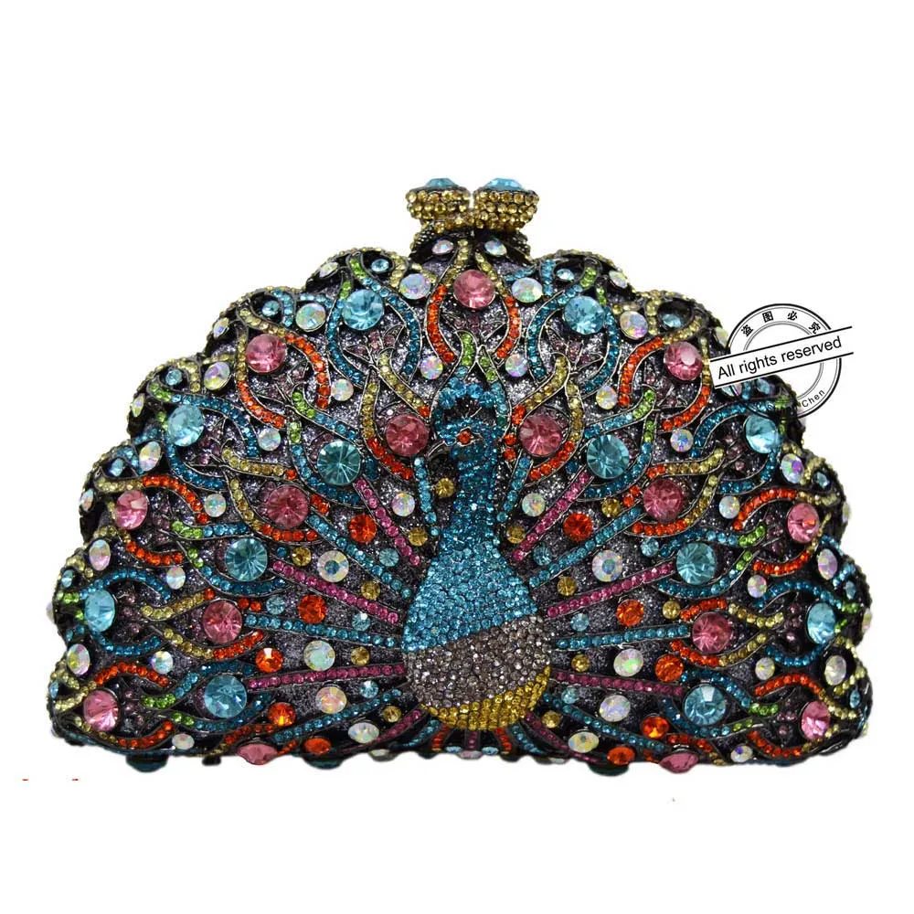 Luxury Crystal Evening Bag Women Chain handbags wedding Day Clutches