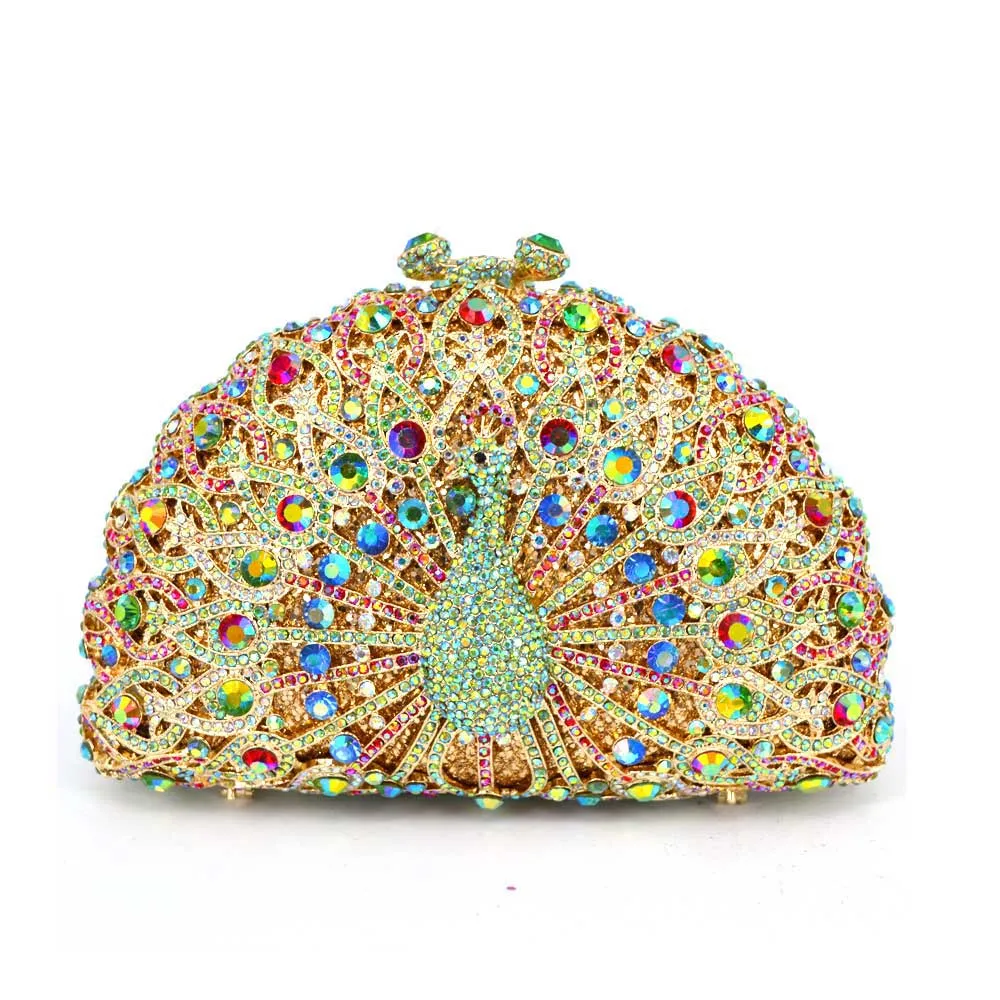 Luxury Crystal Evening Bag Women Chain handbags wedding Day Clutches