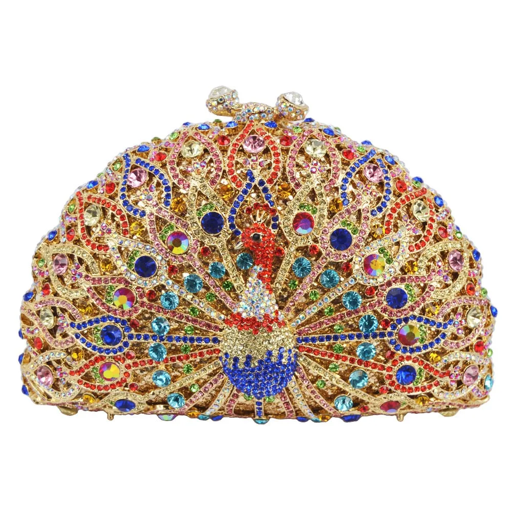 Luxury Crystal Evening Bag Women Chain handbags wedding Day Clutches