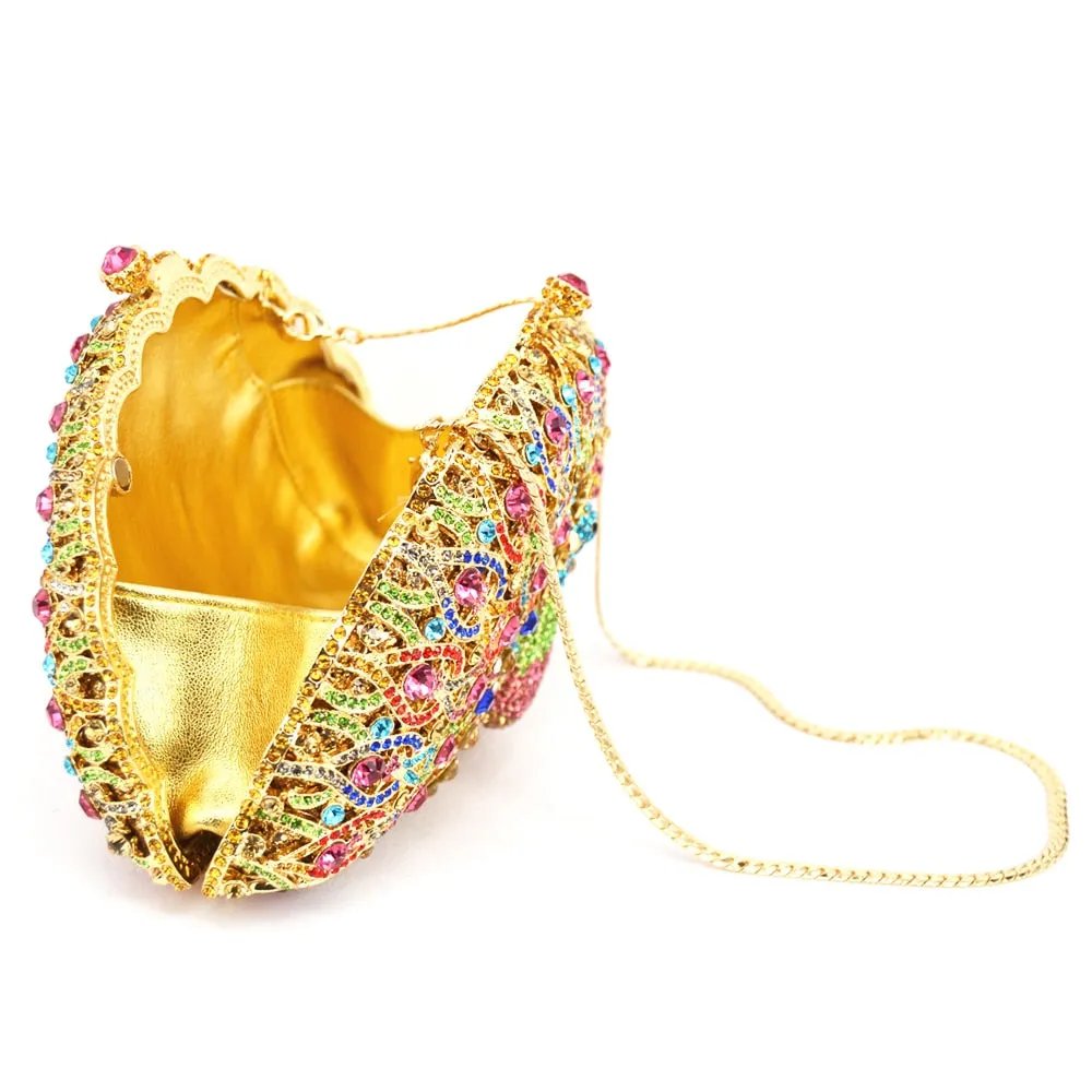 Luxury Crystal Evening Bag Women Chain handbags wedding Day Clutches