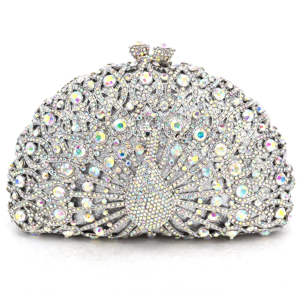 Luxury Crystal Evening Bag Women Chain handbags wedding Day Clutches