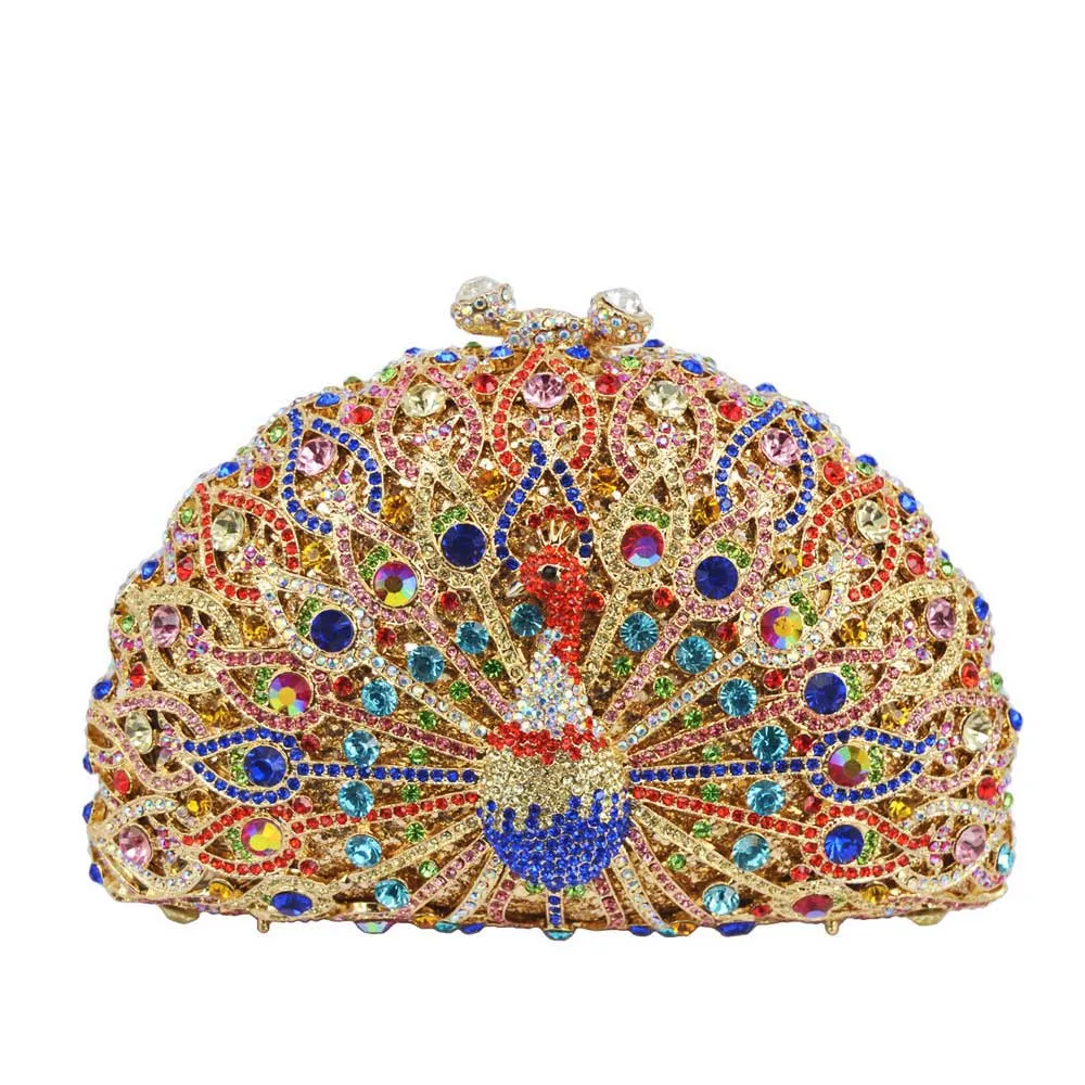 Luxury Crystal Evening Bag Women Chain handbags wedding Day Clutches