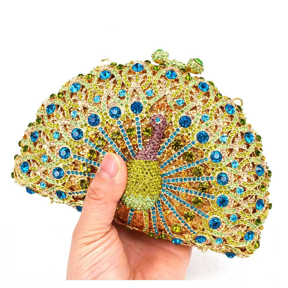 Luxury Crystal Evening Bag Women Chain handbags wedding Day Clutches
