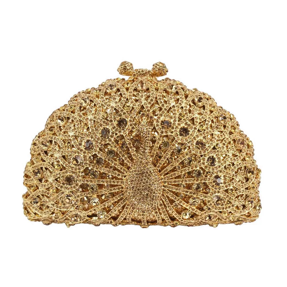 Luxury Crystal Evening Bag Women Chain handbags wedding Day Clutches