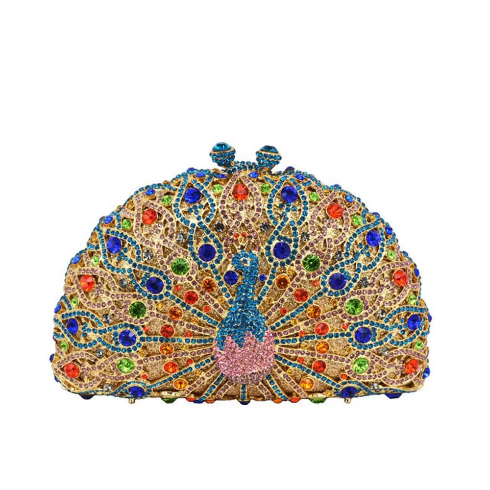 Luxury Crystal Evening Bag Women Chain handbags wedding Day Clutches