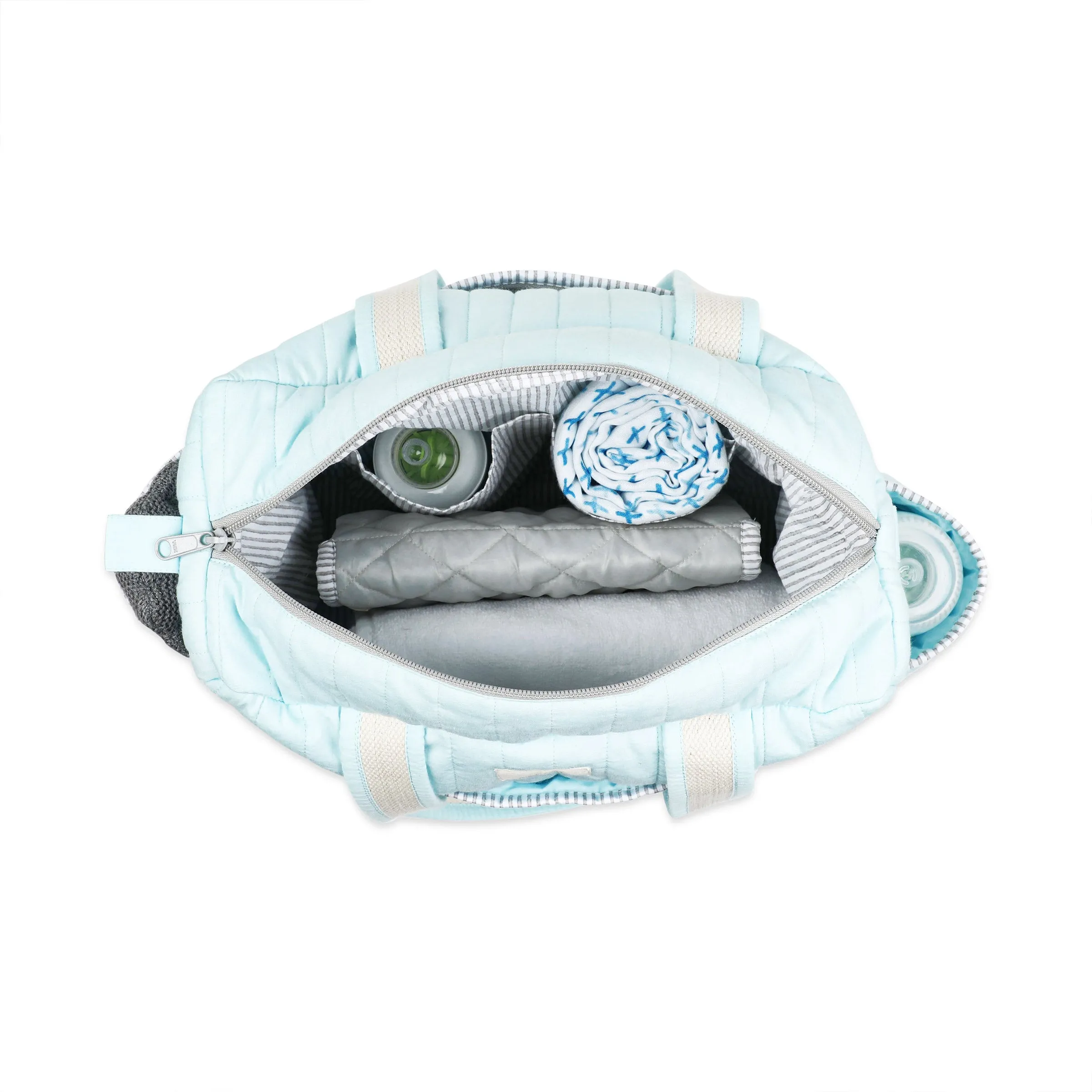 Masilo Organic Cotton Changing Bag – Sky