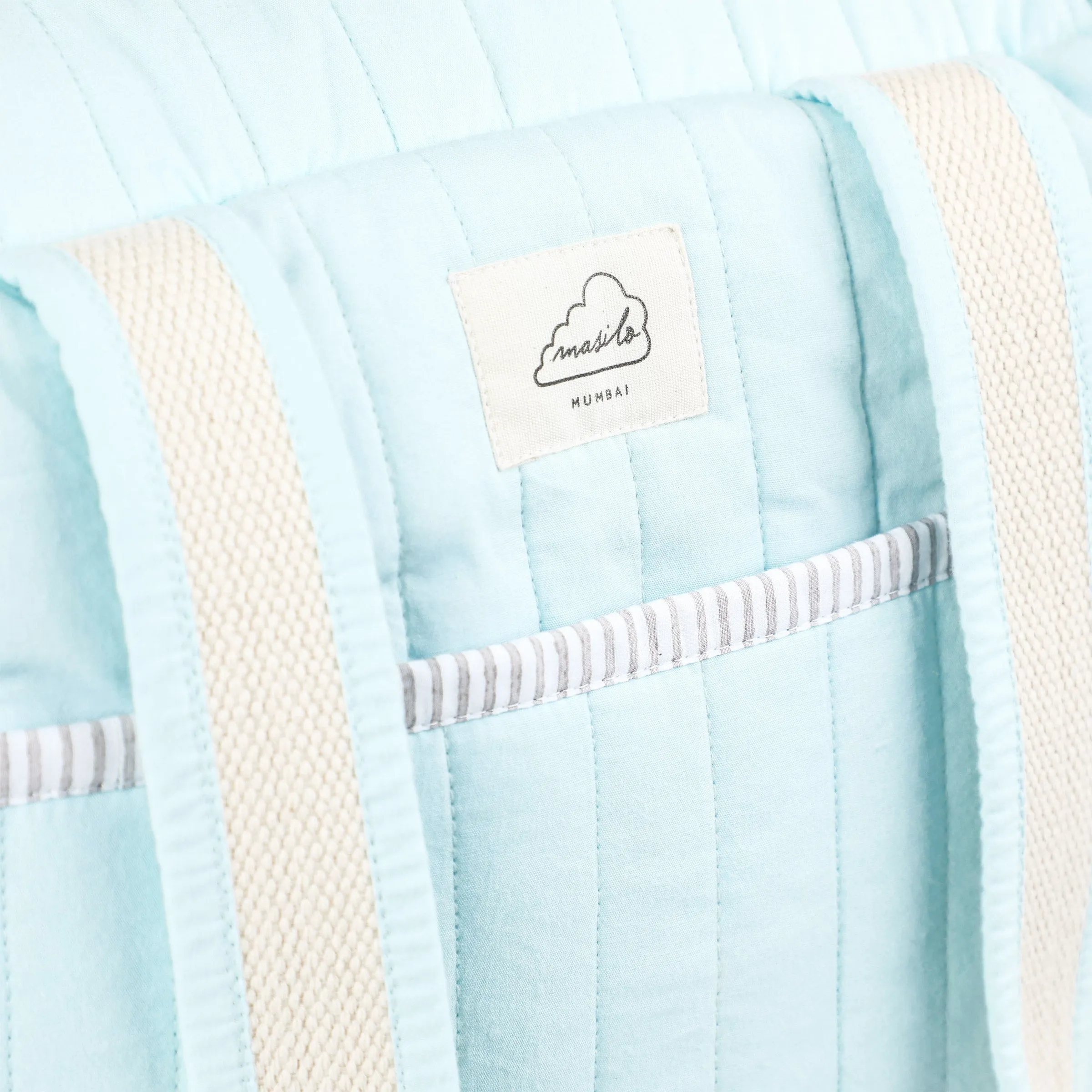 Masilo Organic Cotton Changing Bag – Sky