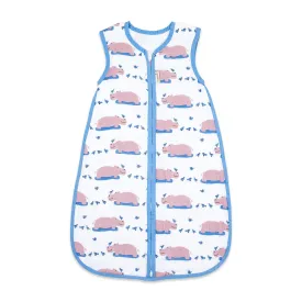 Masilo Organic Muslin Sleeping Bag - Happy As A Hippo